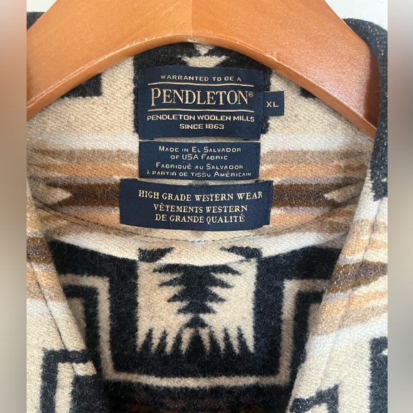 Pendleton Wool Harding Vest - XL , Pendleton High Grade Western Wear - Picture 3 of 4